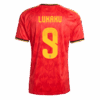 LUKAKU #9 Belgium Home Soccer Jersey World Cup 2026
