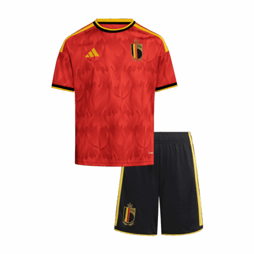 Belgium Home Kids Soccer Jerseys Kit World Cup 2026