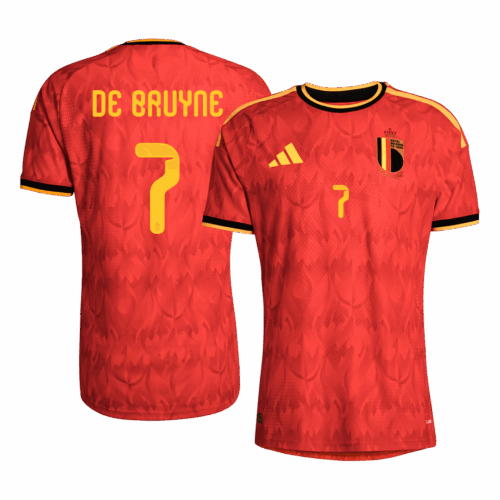DE BRUYNE #7 Belgium Home Player Version Jersey World Cup 2026
