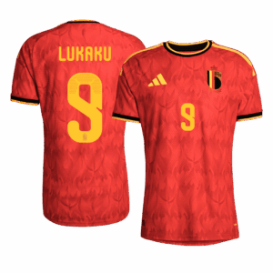 LUKAKU #9 Belgium Home Player Version Jersey World Cup 2026