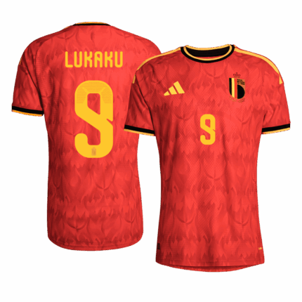 LUKAKU #9 Belgium Home Player Version Jersey World Cup 2026