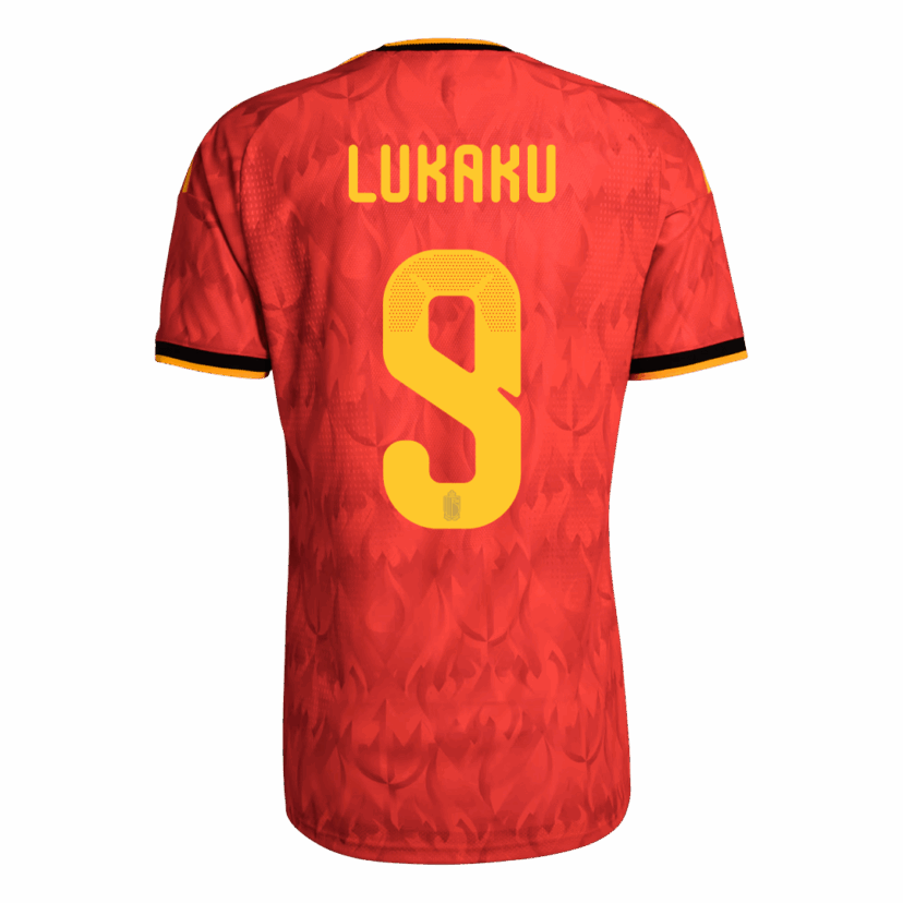 LUKAKU #9 Belgium Home Player Version Jersey World Cup 2026