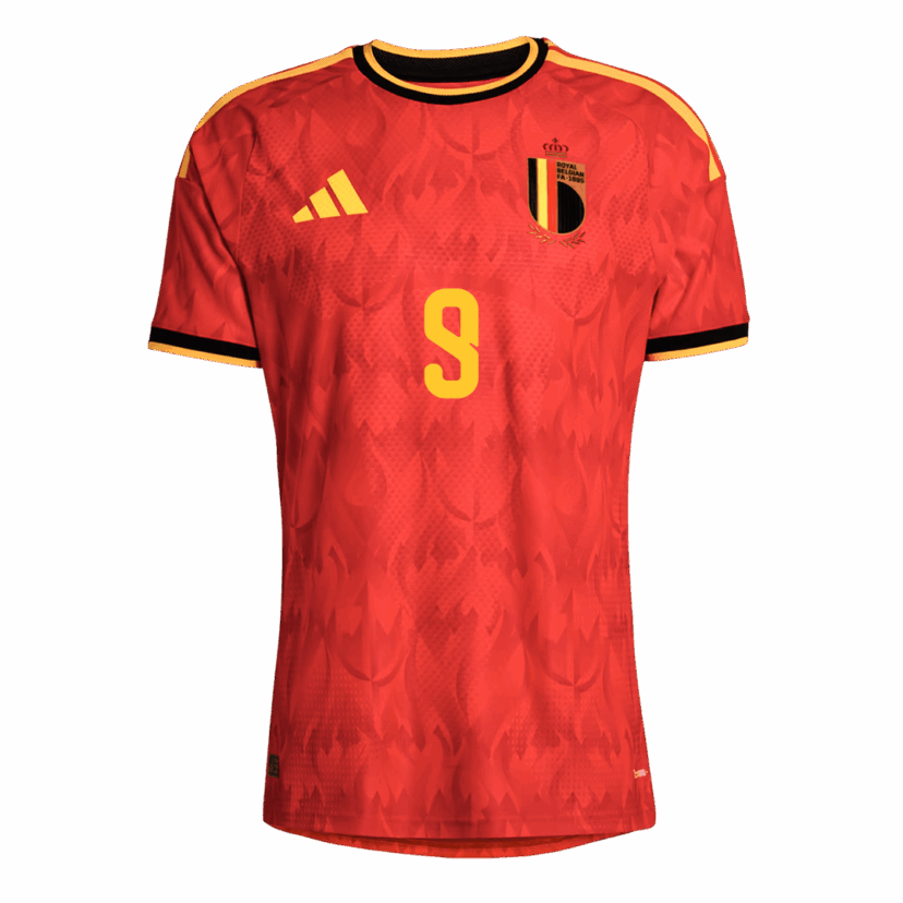 LUKAKU #9 Belgium Home Player Version Jersey World Cup 2026
