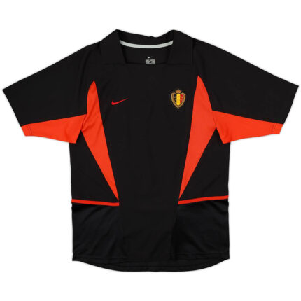 Retro Soccer Jersey Belgium Away World Cup 2002