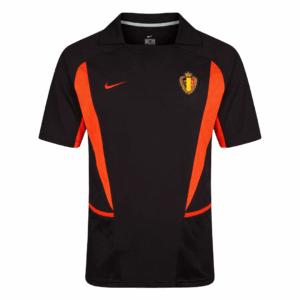 Retro Soccer Jersey Belgium Away World Cup 2002