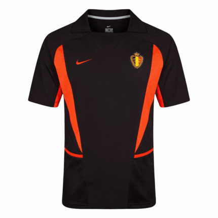 Retro Soccer Jersey Belgium Away World Cup 2002