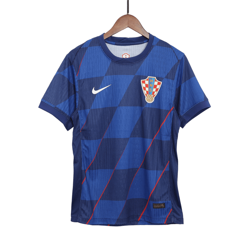 Croatia Away Authentic Soccer Jersey EURO 2024
