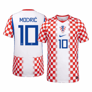 MODRIĆ #10 Croatia Home Soccer Jersey World Cup 2026