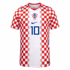 MODRIĆ #10 Croatia Home Soccer Jersey World Cup 2026