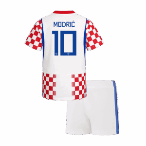 MODRIĆ #10 Croatia Home Kids Soccer Jerseys Kit World Cup 2026