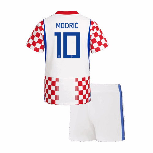 MODRIĆ #10 Croatia Home Kids Soccer Jerseys Kit World Cup 2026