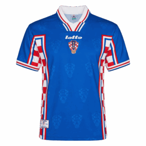 Retro Soccer Jersey Croatia Away World Cup 1998
