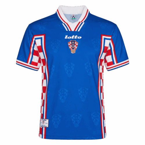Retro Soccer Jersey Croatia Away World Cup 1998