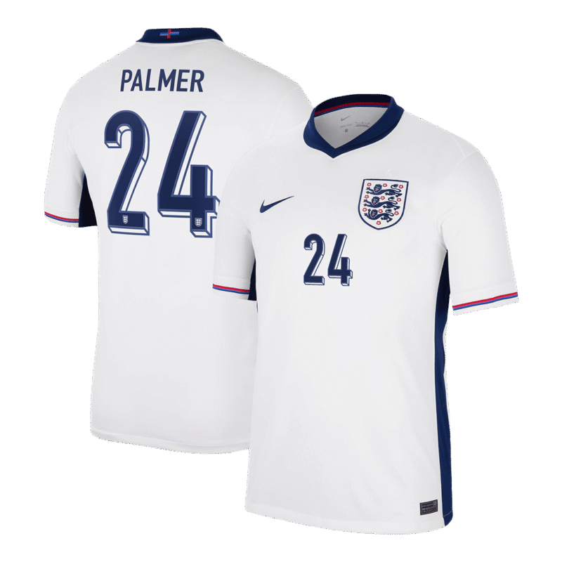 PALMER #24 England Home Soccer Jersey EURO 2024
