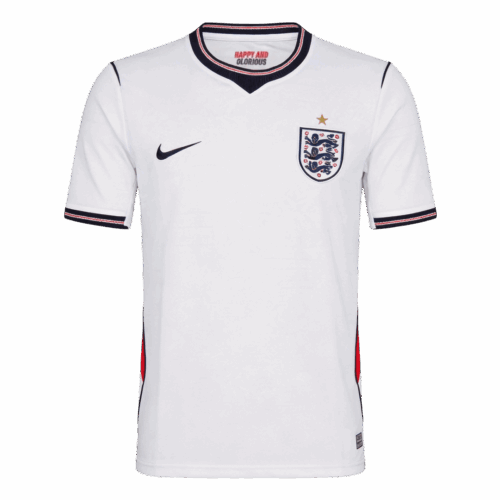 England Home Soccer Jersey World Cup 2026
