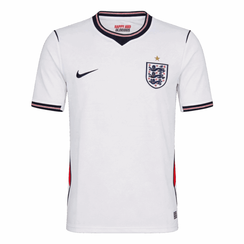England Home Soccer Jersey World Cup 2026