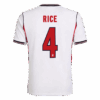 RICE #4 England Home Soccer Jersey World Cup 2026