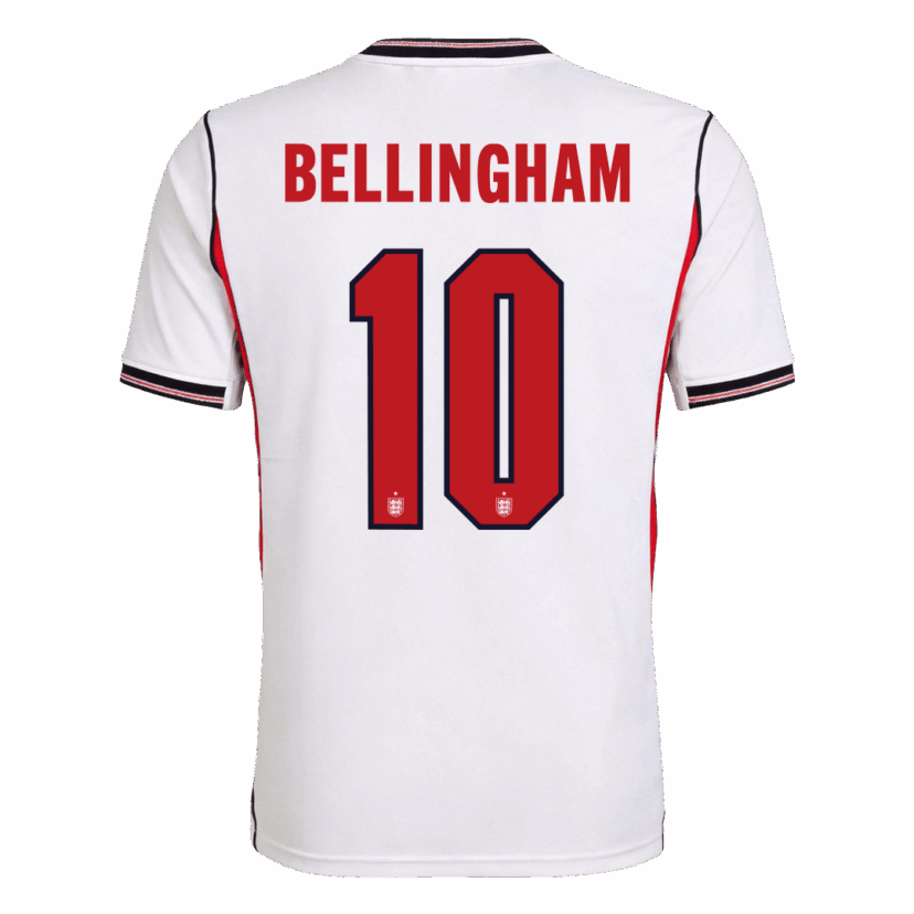 BELLINGHAM #10 England Home Soccer Jersey World Cup 2026