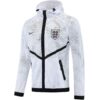 England Hoodie Jacket 2026 - White