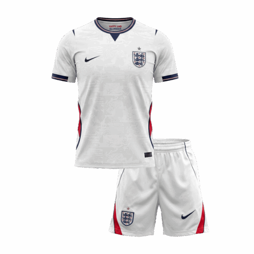 England Home Kids Soccer Jerseys Kit World Cup 2026