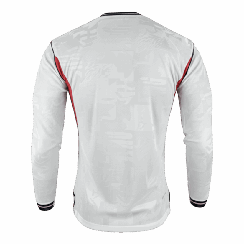 England Home Long Sleeve Player Version Jersey World Cup 2026