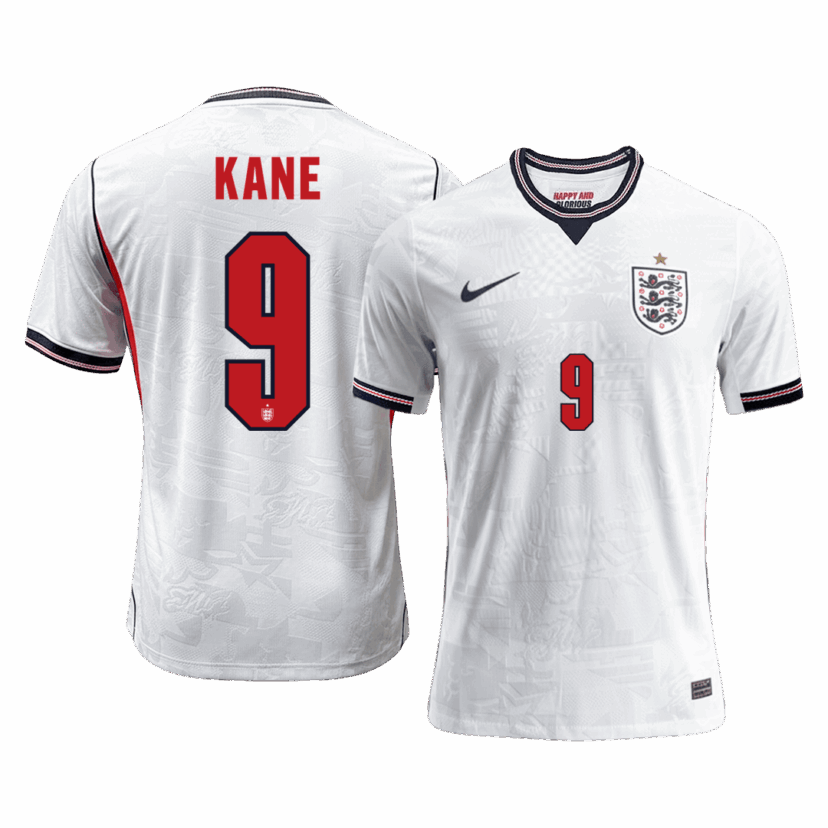 KANE #9 England Home Player Version Jersey World Cup 2026