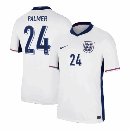 PALMER #24 England Home Soccer Jersey EURO