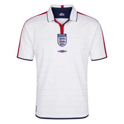 Retro Soccer Jersey England Home Euro Cup 2004