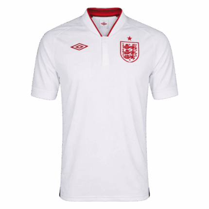 Retro Soccer Jersey England Home 2012