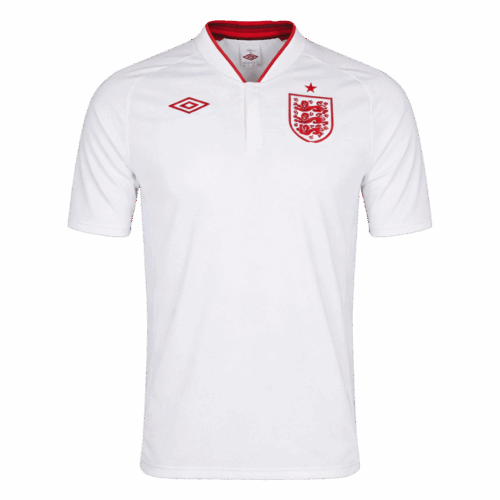 Retro Soccer Jersey England Home 2012