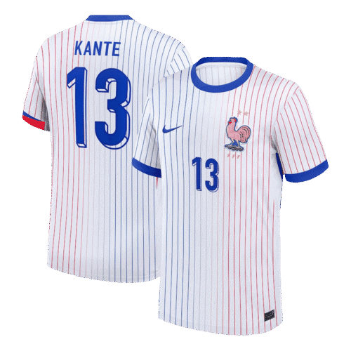 KANTE #13 France Away Soccer Jersey EURO 2024