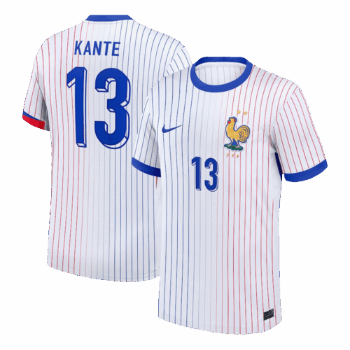 KANTE #13 France Away Soccer Jersey EURO