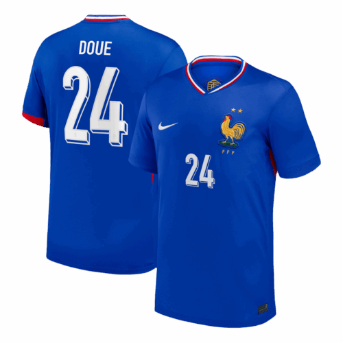DOUE #24 France Home Soccer Jersey