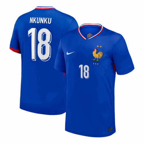 NKUNKU #18 France Home Soccer Jersey