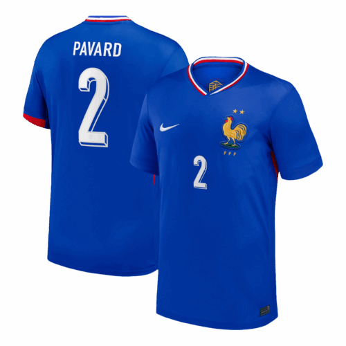PAVARD #2 France Home Soccer Jersey