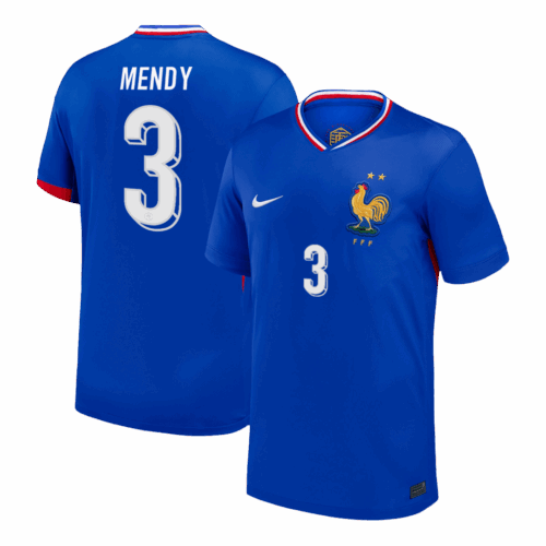 MENDY #3 France Home Soccer Jersey