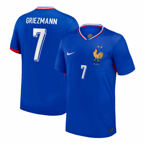 GRIEZMANN #7 France Home Soccer Jersey