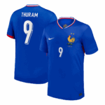 612032_1 THURAM #9 France Home Soccer Jersey