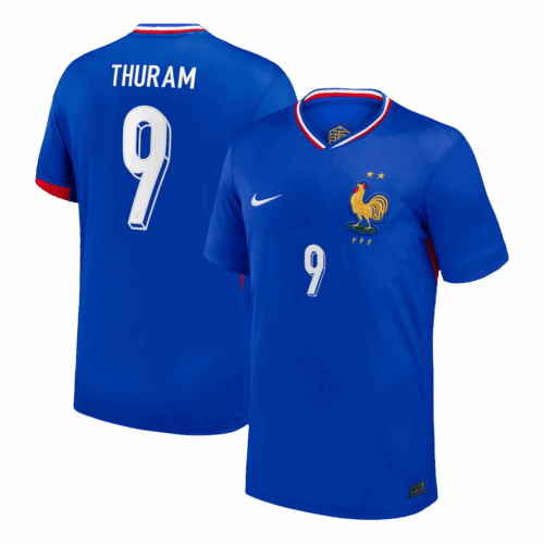 THURAM #9 France Home Soccer Jersey