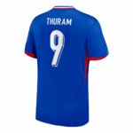 612032_3 THURAM #9 France Home Soccer Jersey