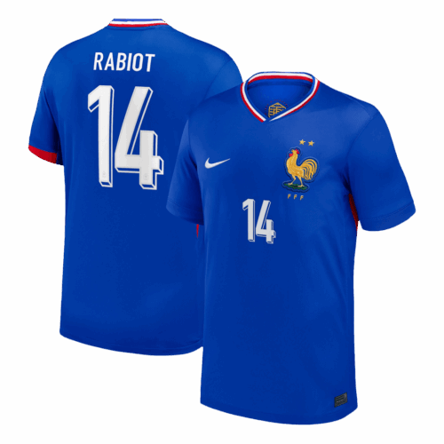 RABIOT #14 France Home Soccer Jersey