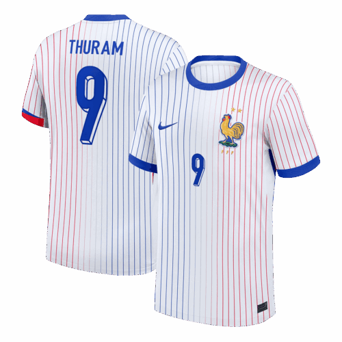 THURAM #9 France Away Soccer Jersey