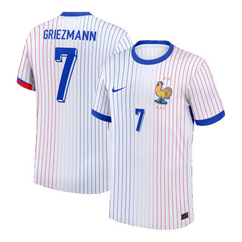 GRIEZMANN #7 France Away Soccer Jersey