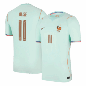 OLISE #11 France Away Soccer Jersey World Cup 2026