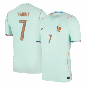 DEMBELE #7 France Away Soccer Jersey World Cup 2026