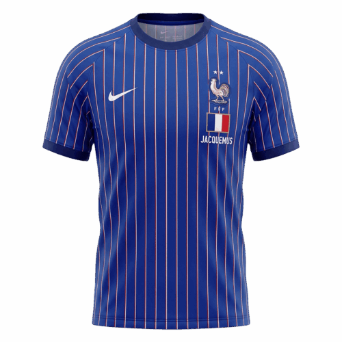 France Pre-Match Soccer Jersey World Cup 2026 Blue