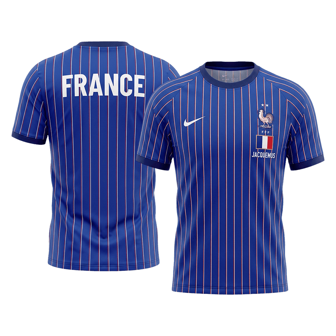 France Pre-Match Soccer Jersey World Cup 2026 Blue
