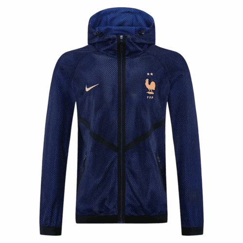 France Hoodie Jacket 2026 - Navy