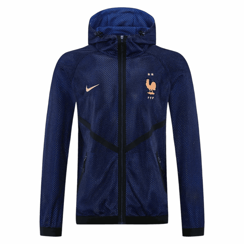 France Hoodie Jacket 2026 - Navy
