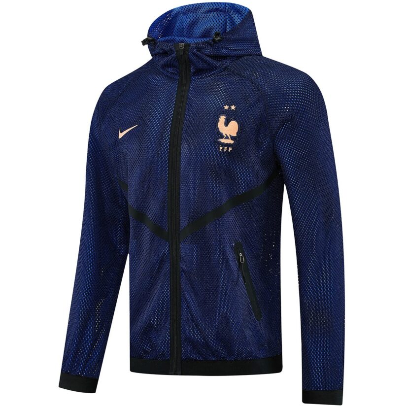 France Hoodie Jacket 2026 - Navy